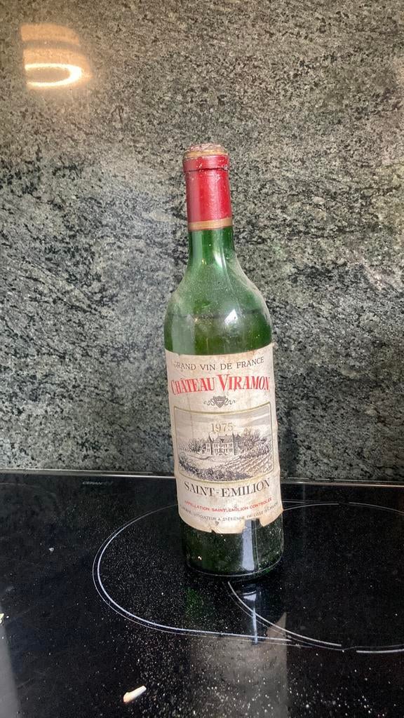 Saint-Emilion, Cateau Viramon 1975, Verzamelen, Ophalen, Zo goed als nieuw