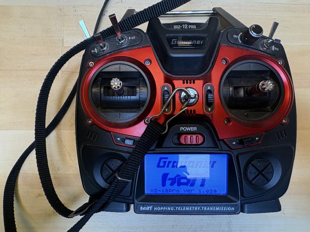 Graupner MZ-12 Pro 12 channel zender - HoTT, Enlèvement