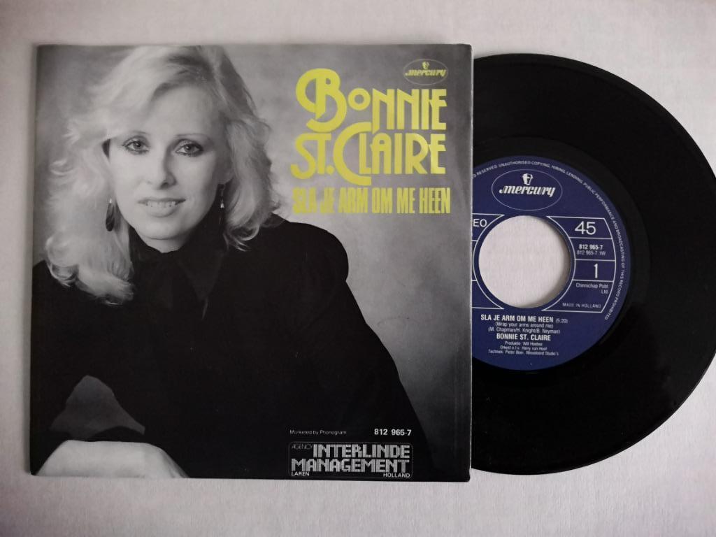 BONNIE ST. CLAIRE - Sla je arm om me heen (45t), Cd's en Dvd's, Ophalen of Verzenden, Zo goed als nieuw, Nederlandstalig