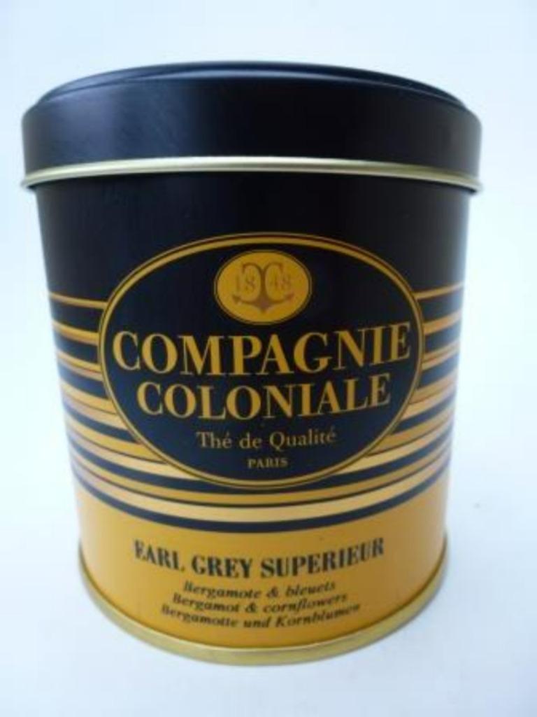 lege blikken doos voor thee Compagnie coloniale, Ophalen of Verzenden, Gebruikt, Thee, Overige merken
