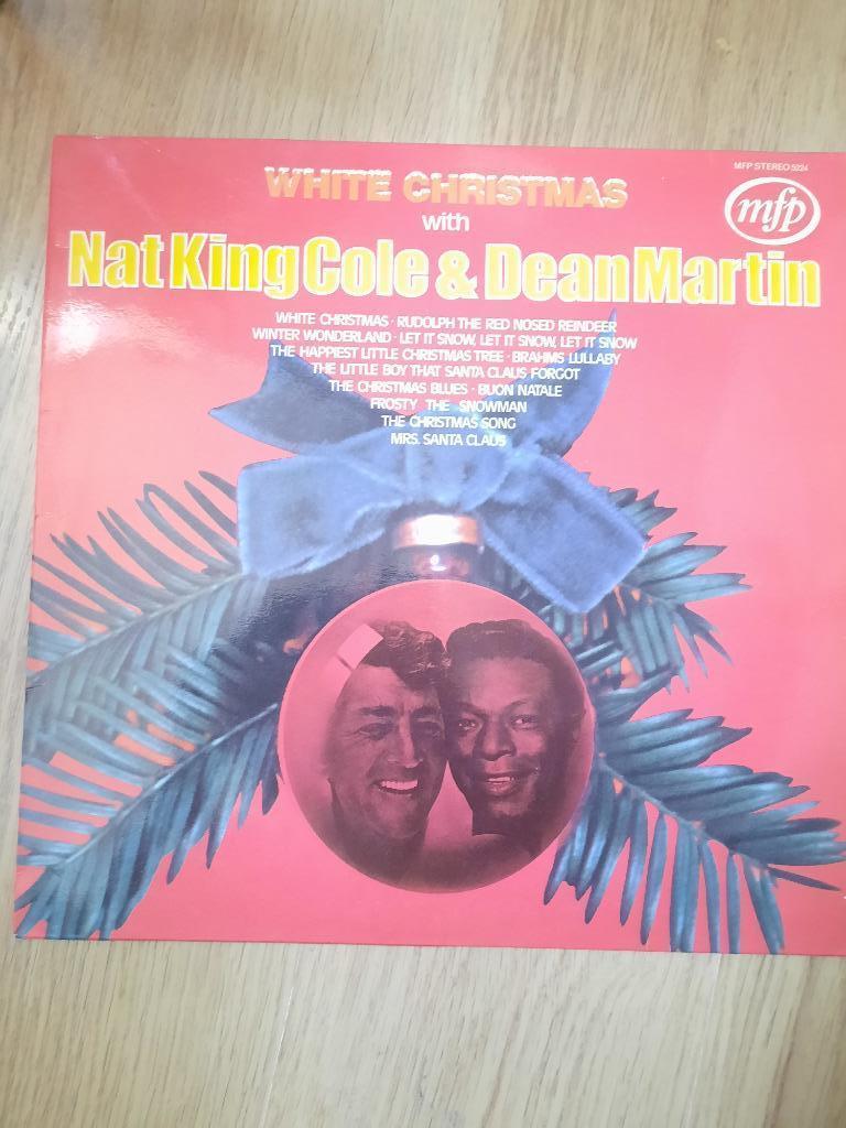 Witte kerst met vinyl van Nat King Cole en Dean Martin, Cd's en Dvd's, Ophalen of Verzenden, Zo goed als nieuw, 12 inch, Jazz en Blues