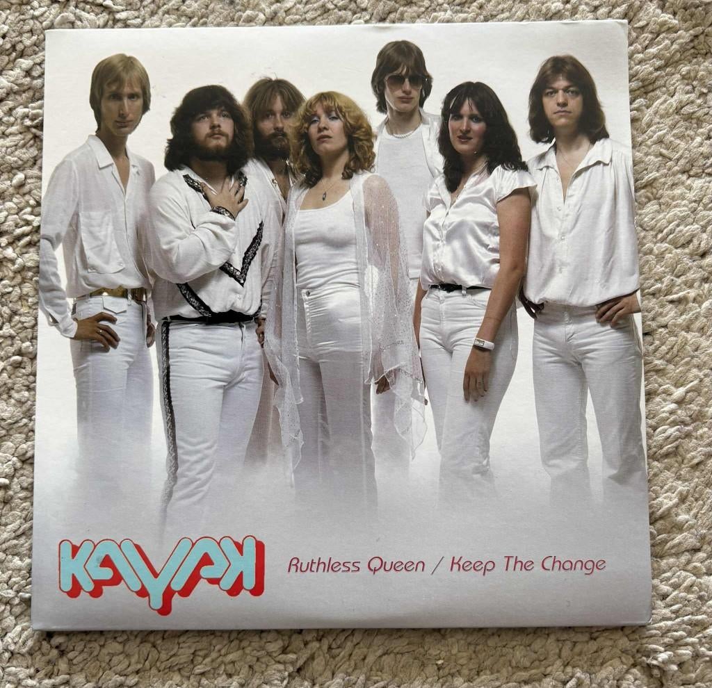 Kayak - Ruthless Queen / Keep The Change (SV), Enlèvement ou Envoi, Comme neuf, Autres formats, Pop rock