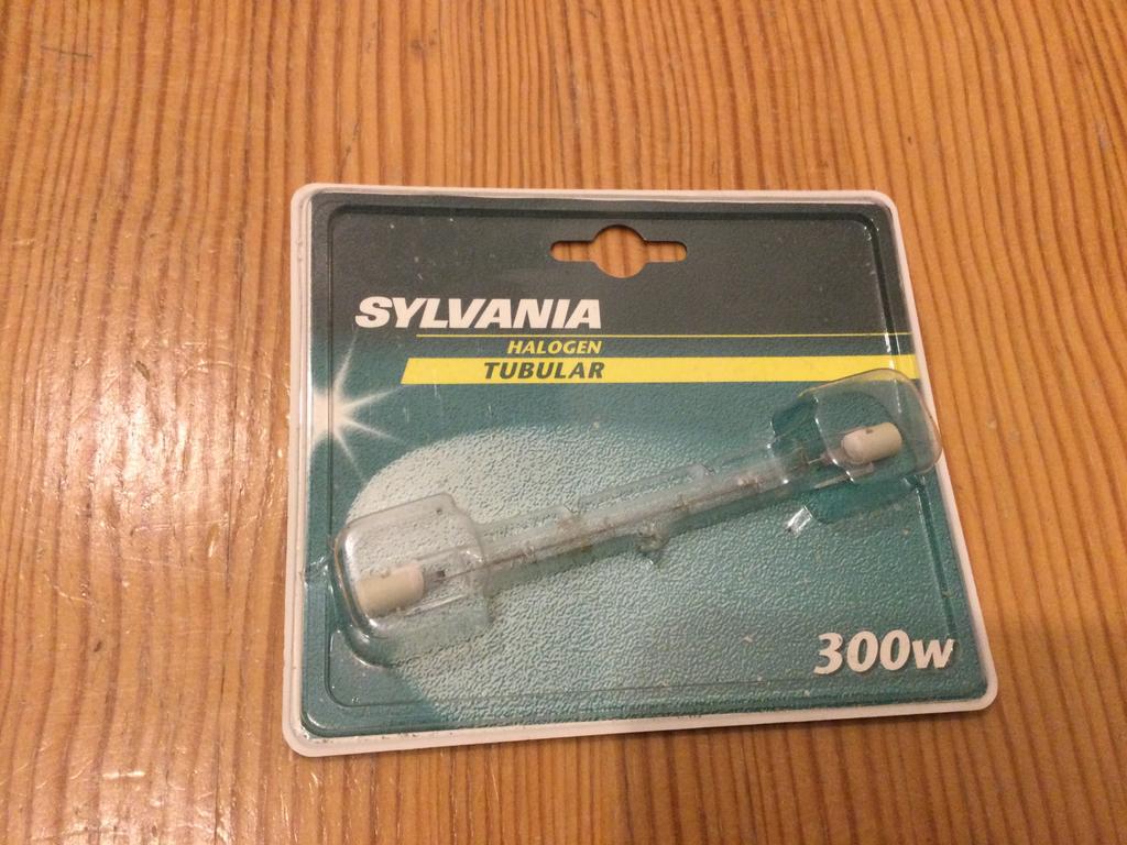 Halogeenlamp Sylvania 300W, Ophalen, Nieuw
