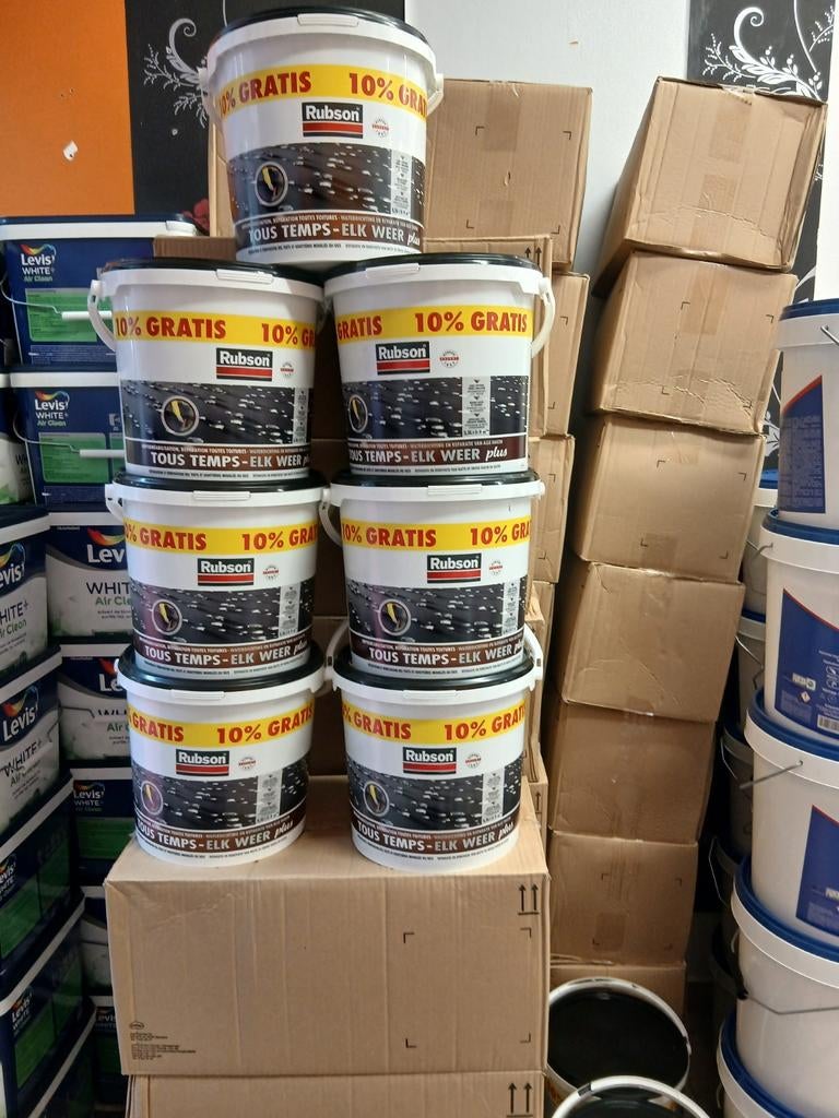 PROMO Rubson Revêtement toitures roofing Tous Temps  5.5L, Bricolage & Construction, Tuiles & Revêtements de toit, Enlèvement