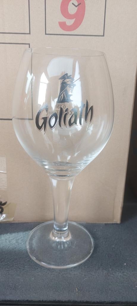 6 nieuwe goliath-brillen, Verzamelen, Biermerken, Ophalen of Verzenden, Nieuw