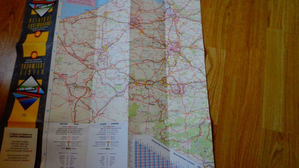 land-/wegenkaart België-Luxemburg, Ophalen, Nieuw, Benelux, Reisgids of -boek
