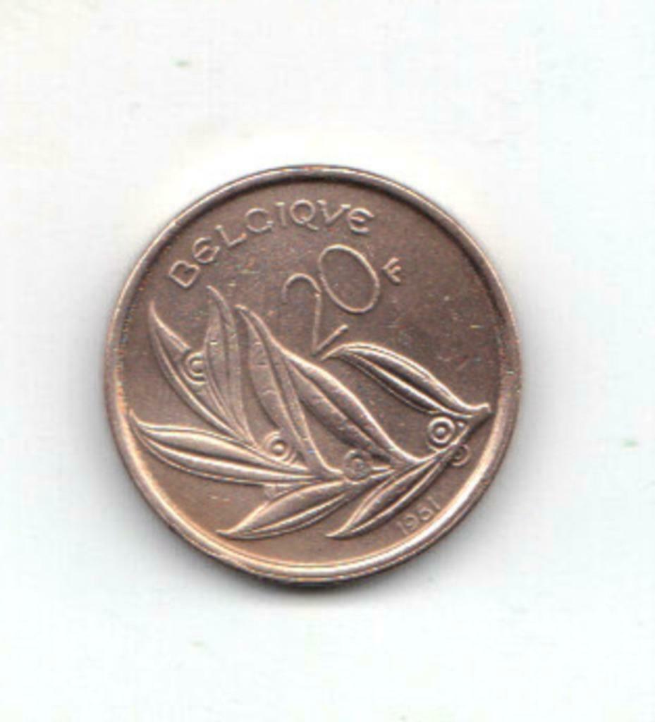 Pièce de 20 francs belges, Envoi, Monnaie en vrac