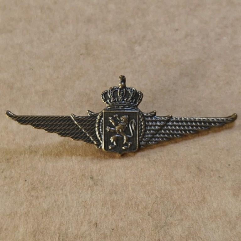 Béret de caporal avec emblème de l'armée de l'air, bronze, Enlèvement ou Envoi, Armée de l'air, Emblème ou Badge