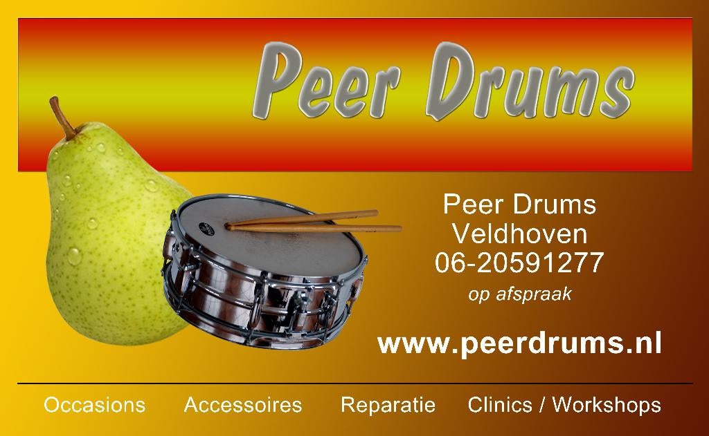 Pearl drumstel, Enlèvement, Comme neuf, Pearl