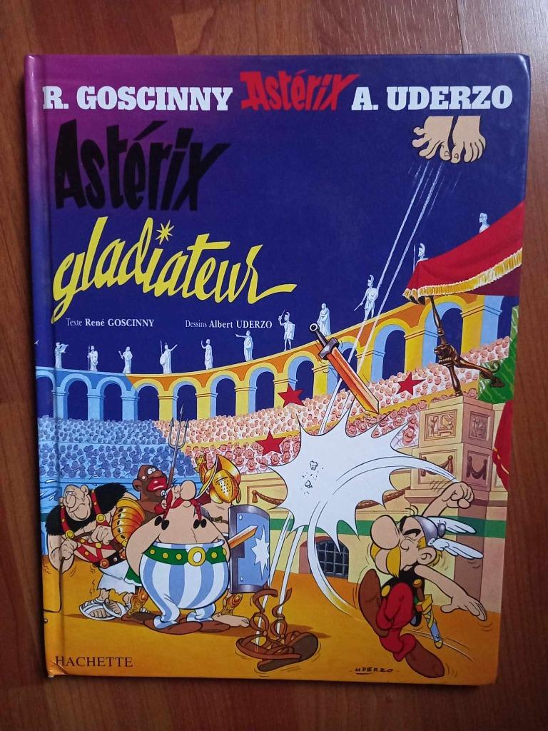 Astérix et Obélix (Frans) - HC 4: Astérix Gladiateur, Une BD, Envoi, Comme neuf