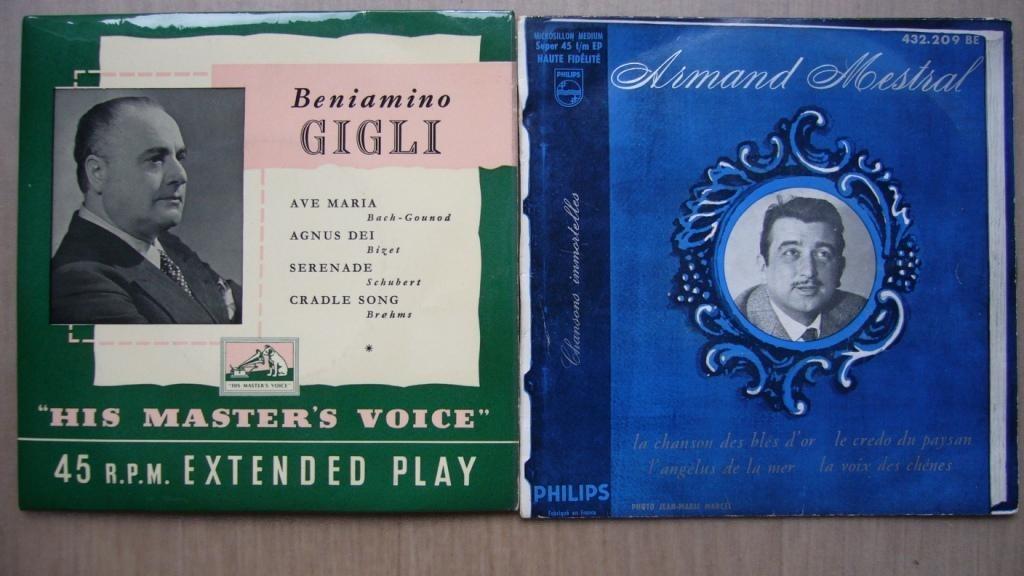 BELCANTO - DISQUES 45 T, Enlèvement, Comme neuf, Autres formats, Chant