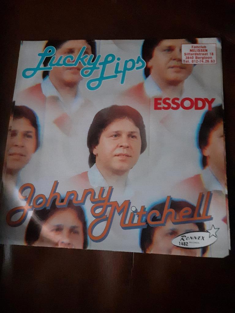 45T Johnny Mitchell : Lucky lips (Belpop), Cd's en Dvd's, Ophalen of Verzenden