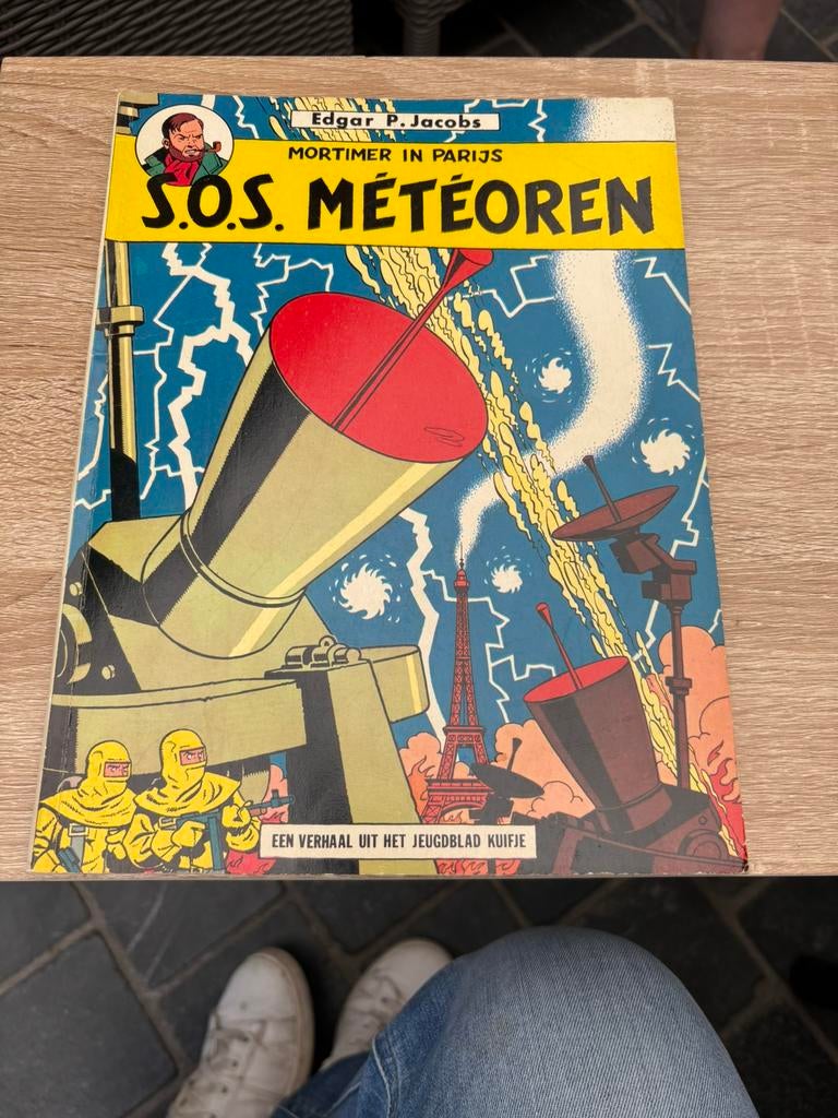 S.O.S.METEOREN, Boeken, Ophalen, Zo goed als nieuw, Edgar P Jacobs