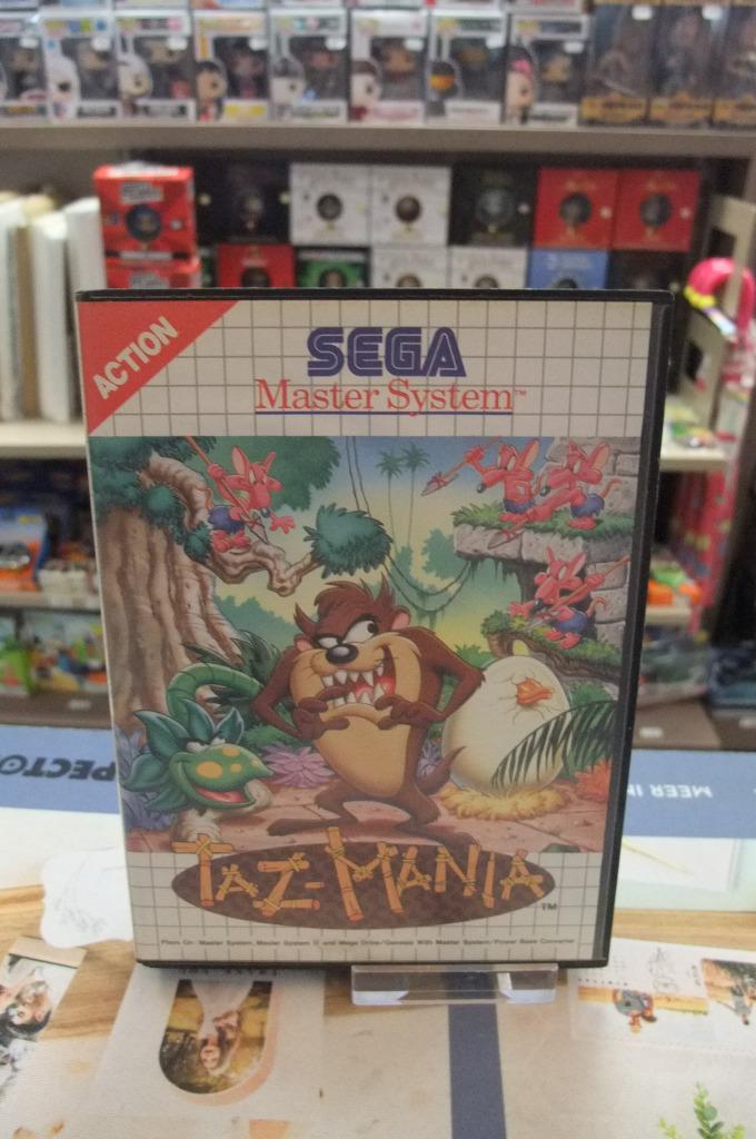 taz mania, terminator, paperboy, the newzealand story sms, Enlèvement ou Envoi, À partir de 12 ans, Sega, Utilisé