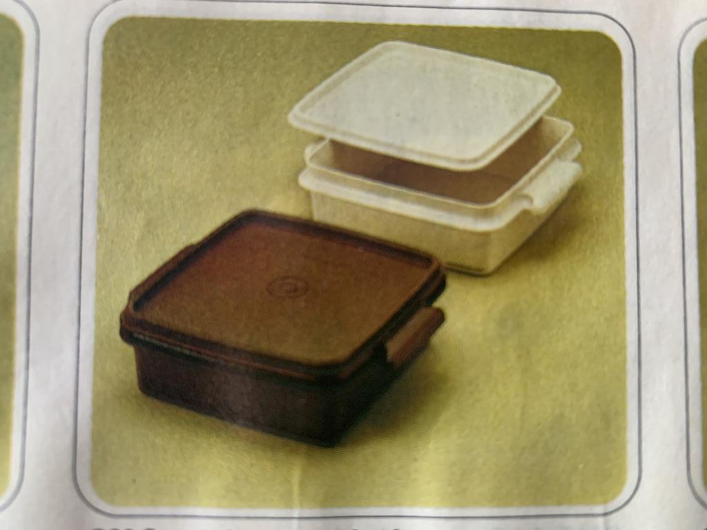 Ensemble de snacks vintage Tupperware, Enlèvement ou Envoi, Neuf, Blanc
