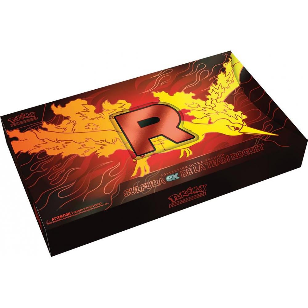 Pokemon Coffret Ultra Premium Collector Sulfura EX, Hobby en Vrije tijd, Verzamelkaartspellen | Pokémon, Nieuw, Boosterbox, Ophalen