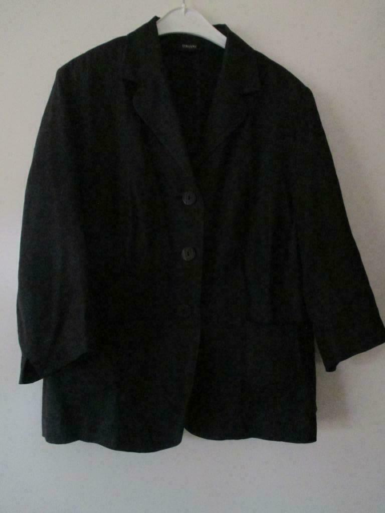 veste d'été noire D'AUVRY, Taille 46/48 (XL) ou plus grande, Enlèvement ou Envoi, D'Auvry, Porté