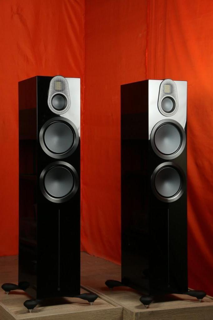 Monitor Audio Gold 500 6G TRADE. Vraag naar INRUILACTIE!, Ophalen of Verzenden, Zo goed als nieuw, Front, Rear of Stereo speakers