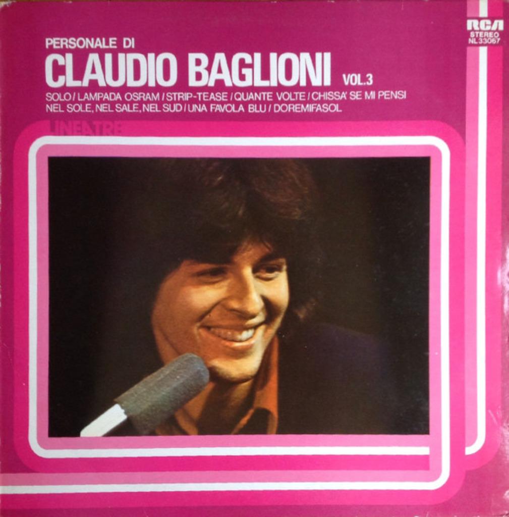 Lot de 2 vinyles de Claudio Baglioni, Enlèvement ou Envoi, Utilisé, 12 pouces