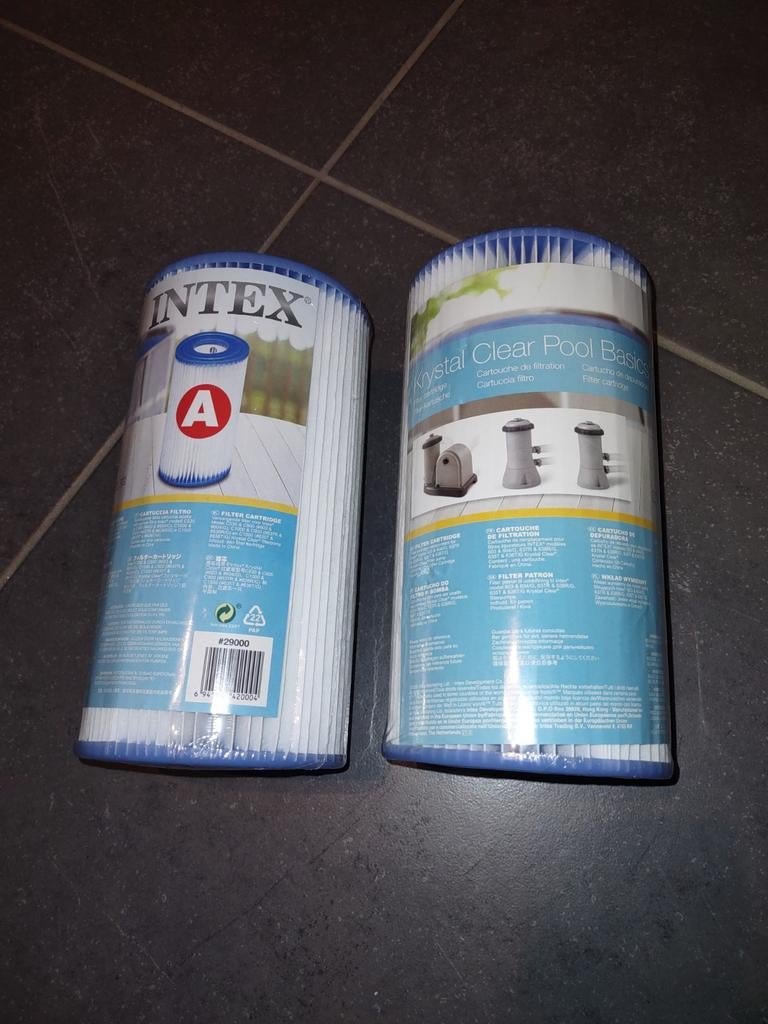 Nieuwe Intex krystal clear pool basics zwembadfilter A, Tuin en Terras, Ophalen of Verzenden, Nieuw, Overige typen