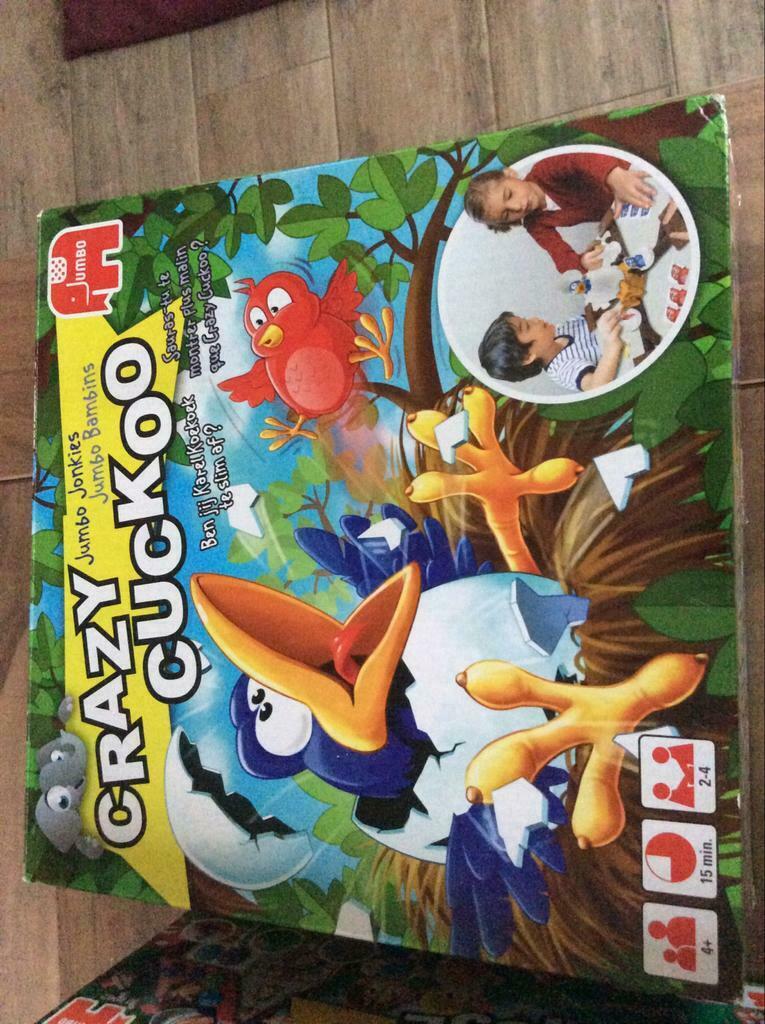 Crazy cuckoo jumbo spel, Enlèvement ou Envoi, Comme neuf, Jumbo