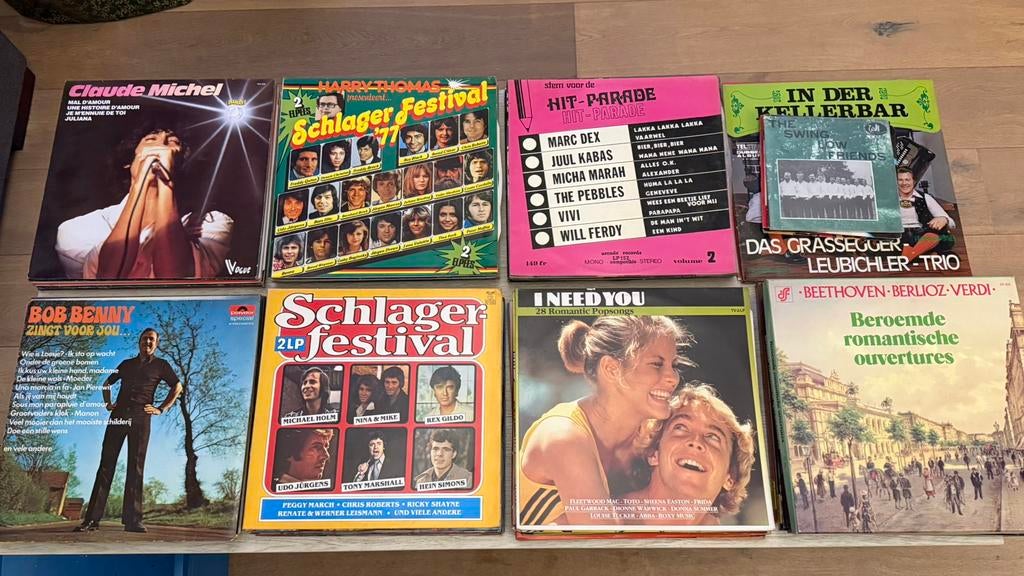 Verschillende platen +/- 160 stuks, Cd's en Dvd's, Ophalen, Gebruikt