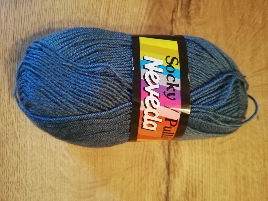 Jeans kleurige wol Nevada., Hobby en Vrije tijd, Breien en Haken, Ophalen of Verzenden