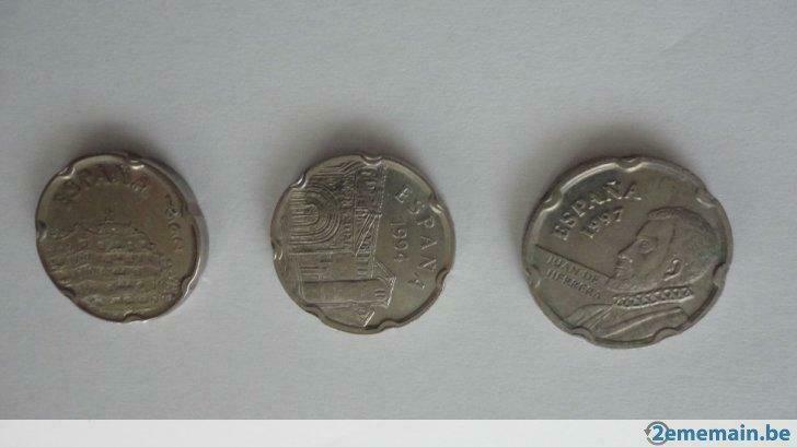 munten 50 peseta's Juan Carlos 1992 - 1994 - 1997 Spanje, Postzegels en Munten, Ophalen of Verzenden, Spanje