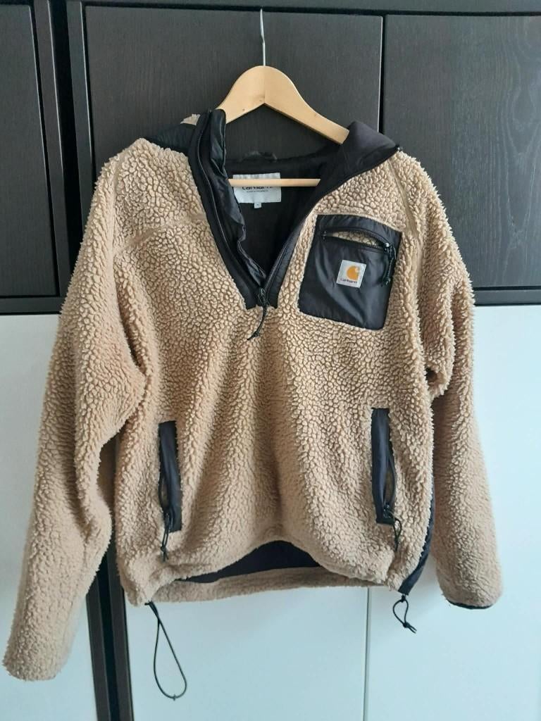 Jas Carhartt, Kleding | Dames, Beige, Ophalen of Verzenden, Zo goed als nieuw, Maat 36 (S)