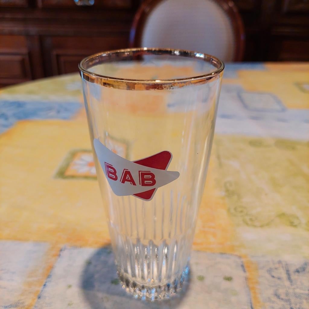 3 glazen BaB pils, Verzamelen, Ophalen of Verzenden, Zo goed als nieuw