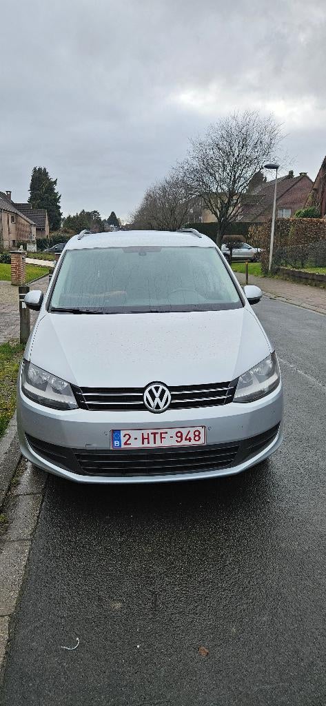 Volkswagen Sharan, Auto's, Voorwielaandrijving, Euro 5, Zwart, 7 zetels
