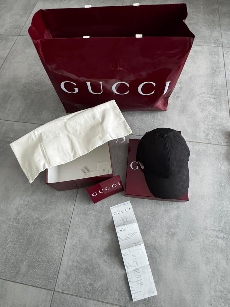 GUCCI - GG scheurbestendige pet, Kleding | Heren, Hoeden en Petten, Ophalen, Nieuw, Gucci, Pet