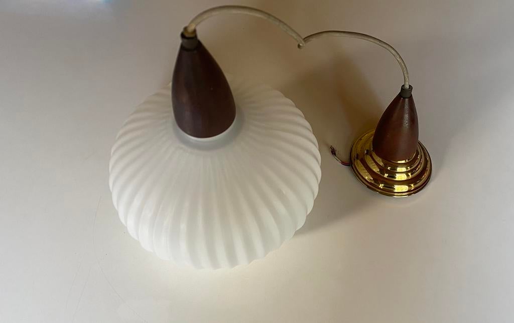 Retro plafondlamp, Ophalen