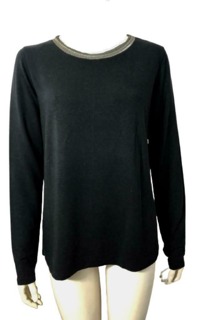 Margittes longsleeve  - 40/42, Maat 38/40 (M), Verzenden, Zwart, Margittes