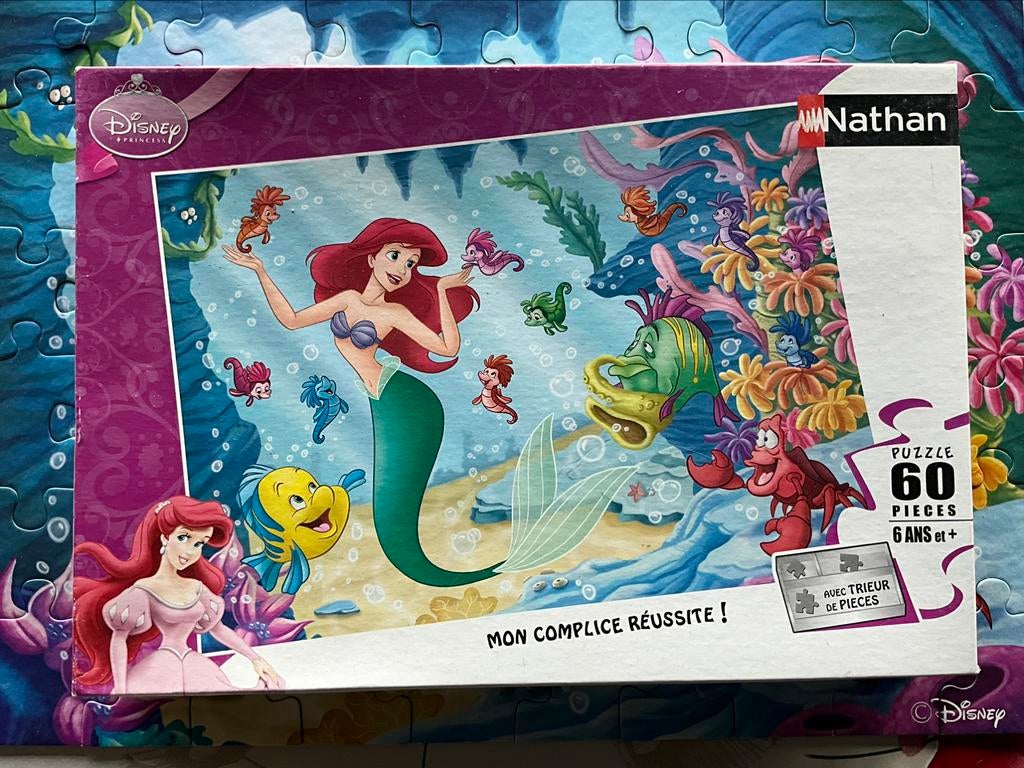 Puzzel de kleine zeemeermin, Ophalen, Gebruikt
