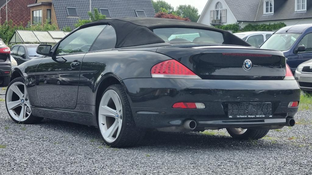 BMW 630 - Cabriolet 3.0 Benz-2005, Autos, BMW, Cuir, Achat, Série 6, Entreprise
