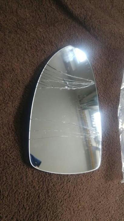Mirroir cassé de retroviseur droit opel corsa 2003, Enlèvement ou Envoi, Utilisé, Opel