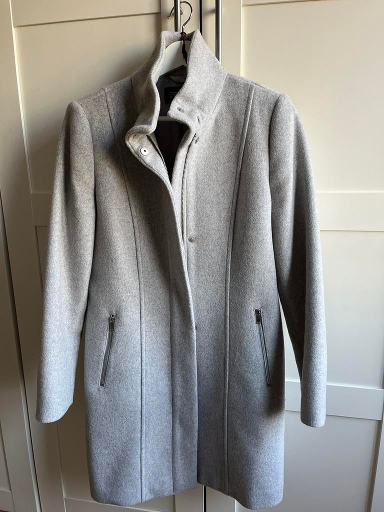 Esprit - wollen mantel maat M - as new, Kleding | Dames, Ophalen of Verzenden, Maat 38/40 (M)