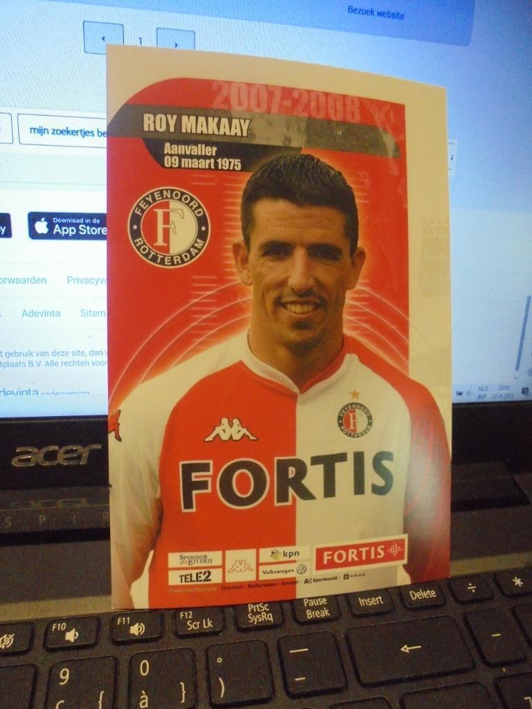 Roy Makaay, Verzamelen, Ophalen of Verzenden, Zo goed als nieuw, Prent