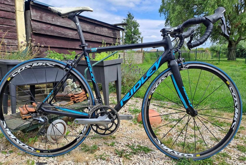 RIDLEY HELIUM carbon 11sp Ultegra, m. 54. (m/v), 53 tot 57 cm, Ophalen, Carbon, Meer dan 20 versnellingen