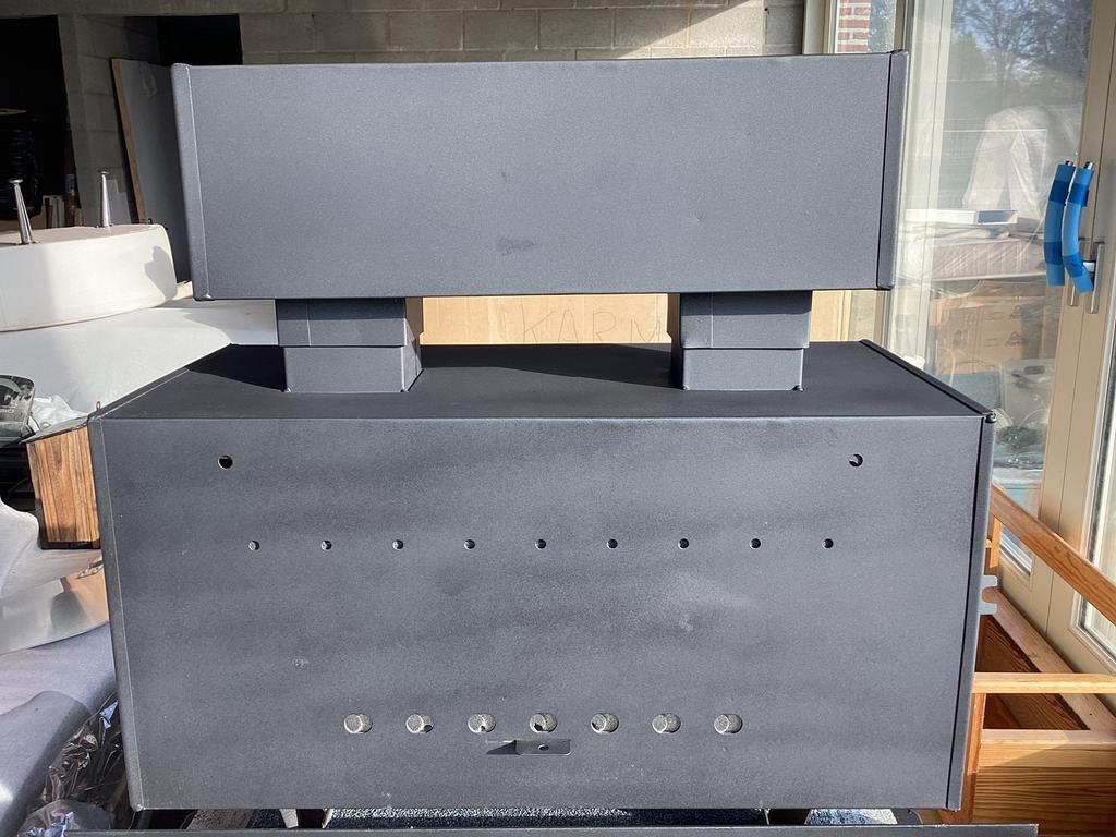 Nieuwe garage kachel, Ophalen, Zo goed als nieuw