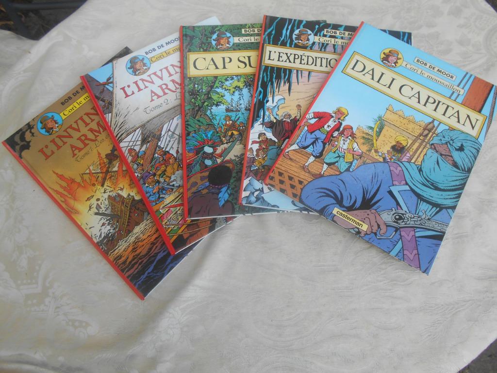 Cori le moussaillon-série Casterman 1 à 5, Complete serie of reeks, Ophalen, Zo goed als nieuw, Bob de Moor