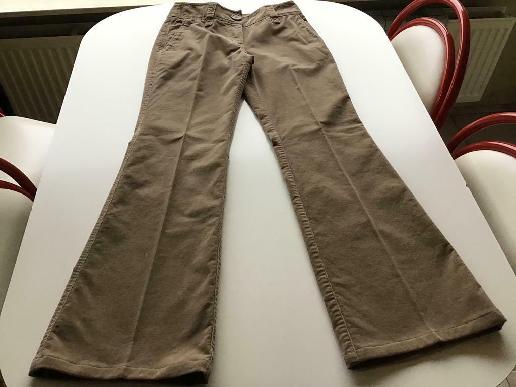 Beige geribde broek, nieuw,maat 36, Ophalen of Verzenden, Zo goed als nieuw, Maat 36 (S), Beige