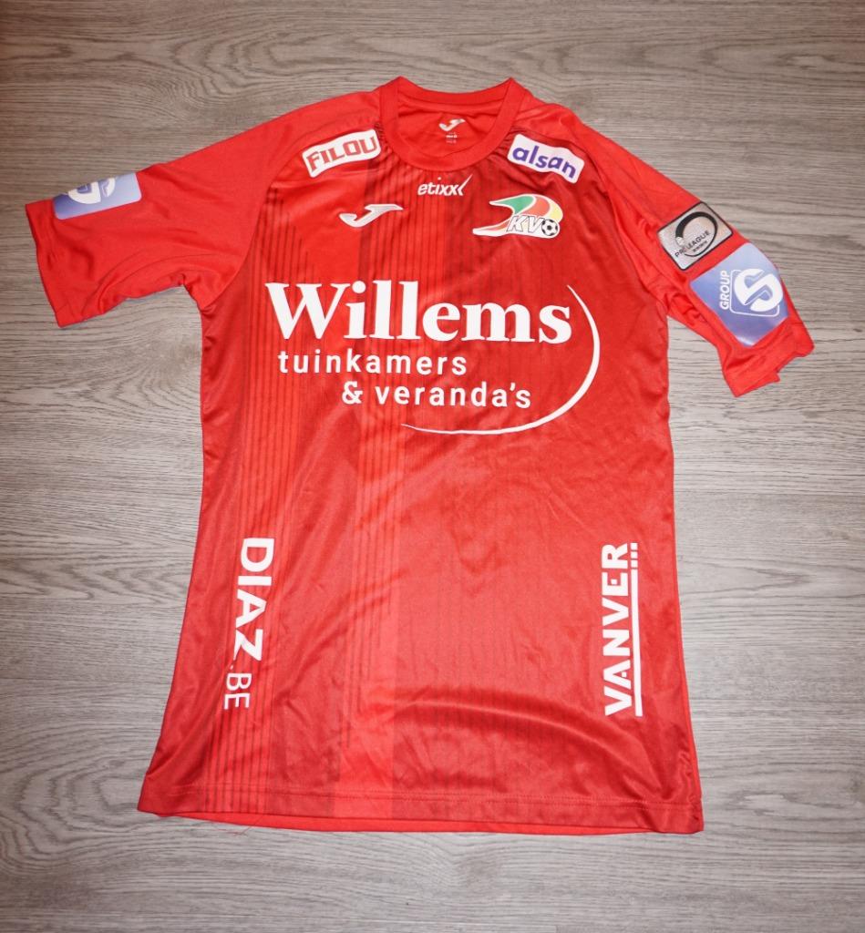matchworn voetbalshirt kvo oostende Aleksandar Bjelica, Ophalen of Verzenden, Shirt