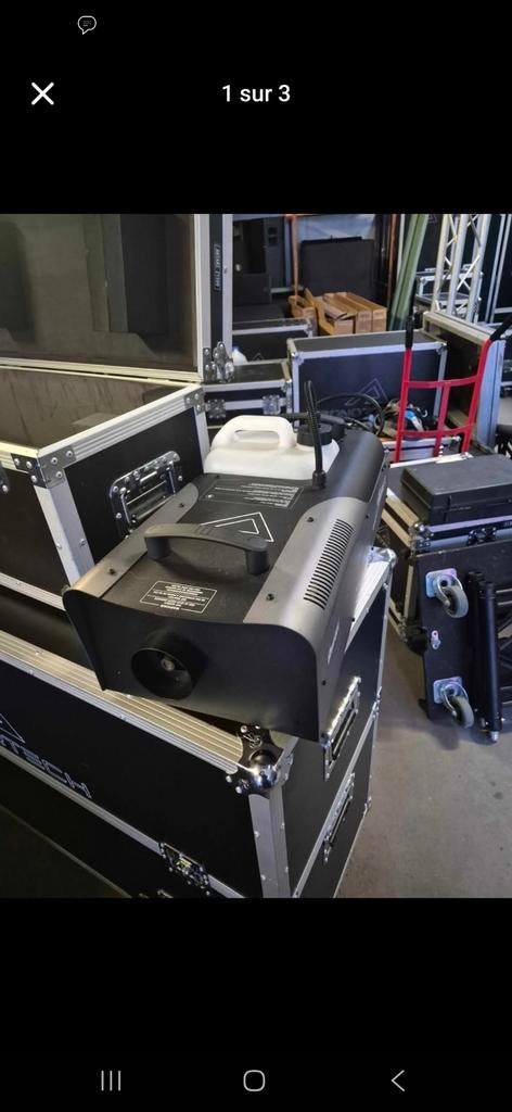 Antari Z-1500 II (2 Pièces disponibles) avec flight-case, Muziek en Instrumenten, Licht en Laser, Ophalen