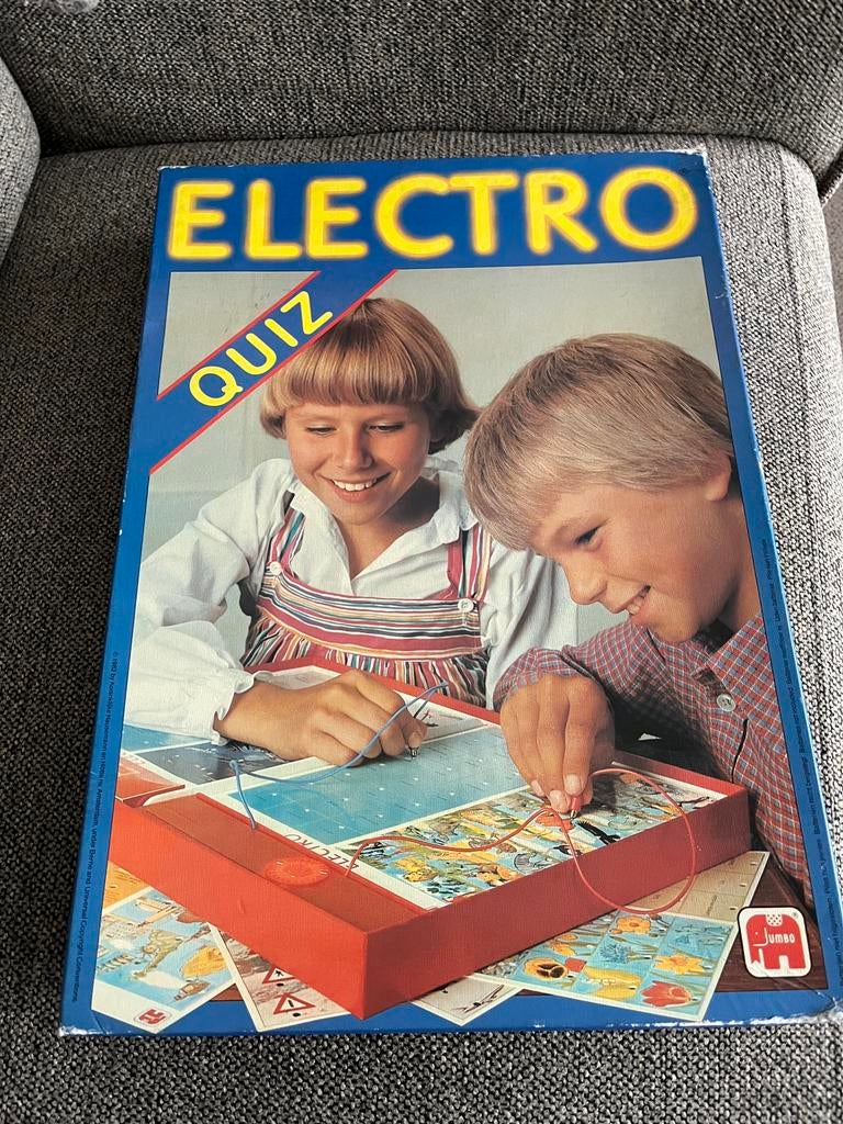 Electro quiz gezelschapsspel (leerrijk dankzij de vragen), Enlèvement, Utilisé, Compter, Avec lumière