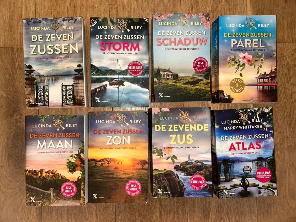 De zeven zussen reeks lucinda riley, Ophalen of Verzenden