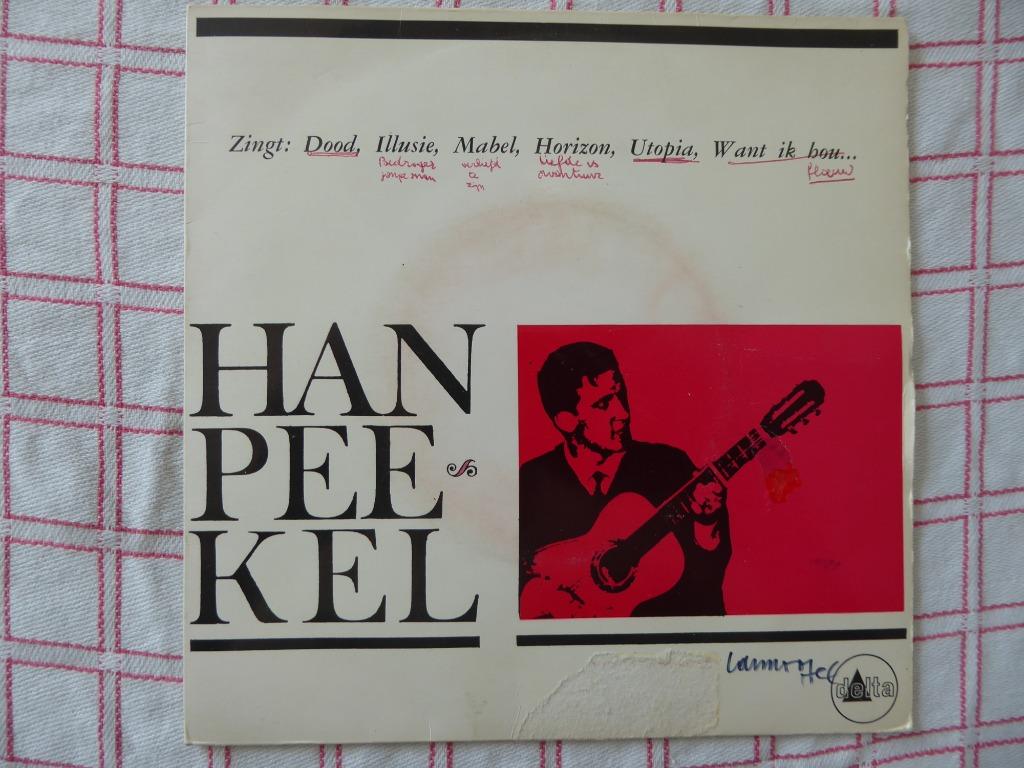 HAN PEEKEL : HORIZON/UTOPIS/ILLUSIE/MA BELLE.(6 TRACK EEPEE), Cd's en Dvd's, Ophalen of Verzenden, Zo goed als nieuw, Nederlandstalig
