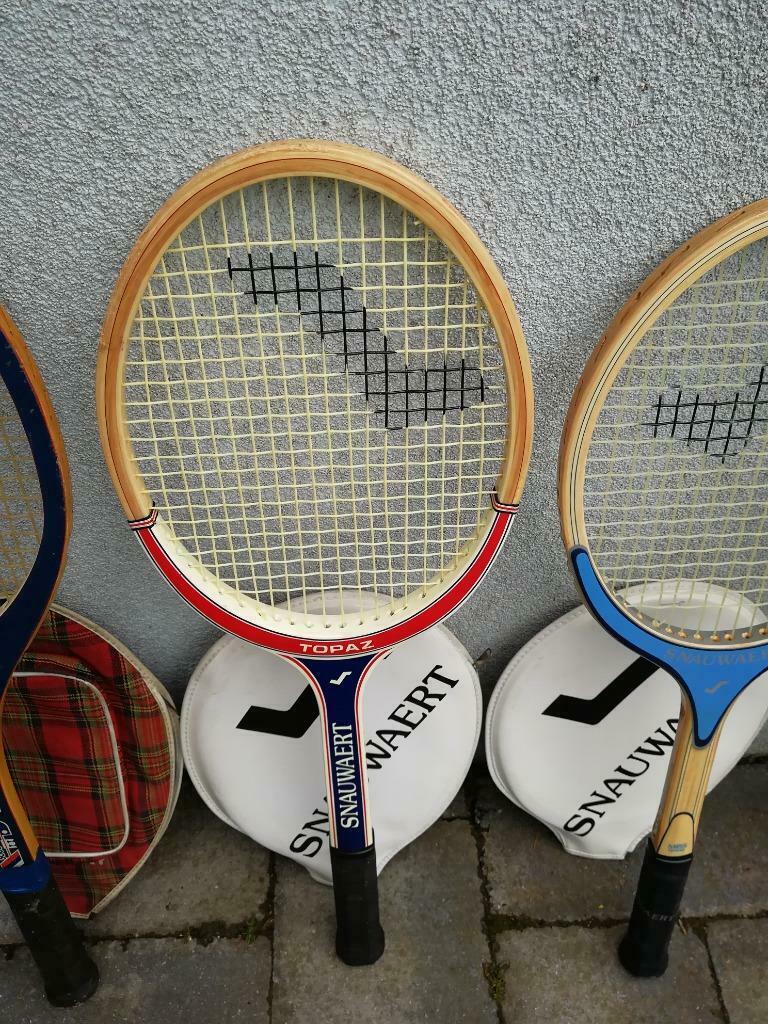 4 raquette de tennis pour collection 1980, Enlèvement ou Envoi, Utilisé
