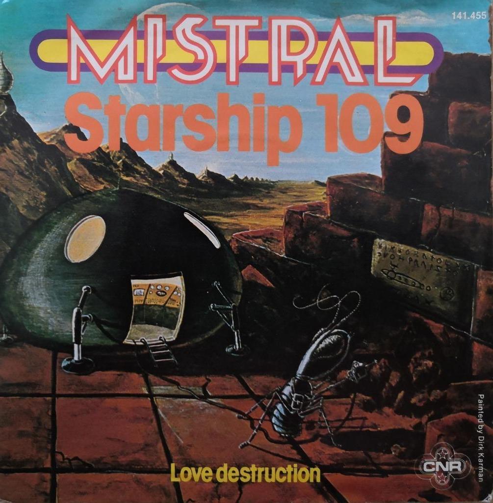 MISTRAL - Star ship 109 (single), Enlèvement ou Envoi, Single, Comme neuf, Pop